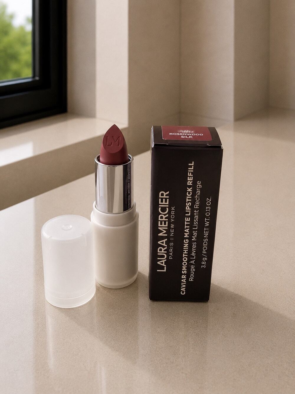 $29 Laura Mercier Caviar Matte Lipstick Refill 680 Rosewood Silk
